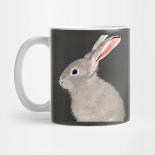 Cute grey rabbit bunny Hare Mug